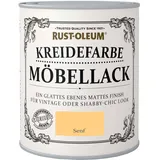 Rust-Oleum Möbellack Kreidefarbe Senf Matt 750 ml