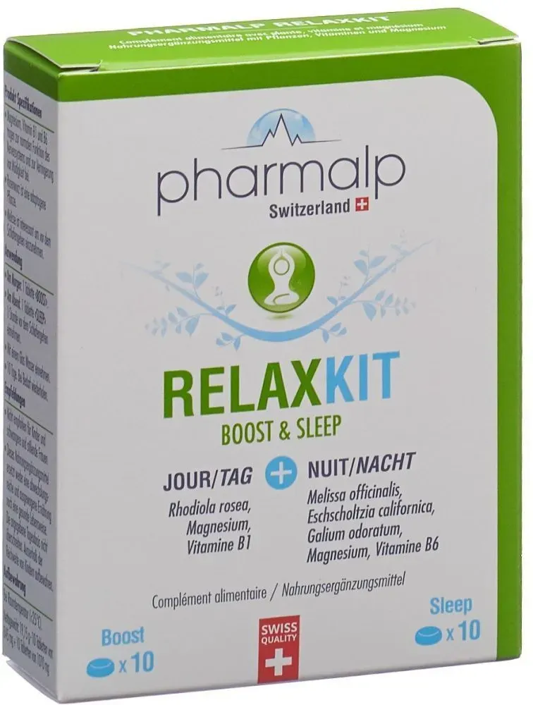 Pharmalp Relaxkit Boost & Schlaf