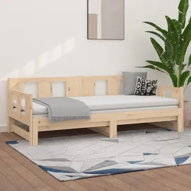 vidaXL Tagesbett 90 x 190 cm Braun