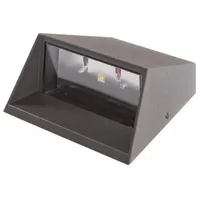 LUCANDE LED Wandleuchte außen Hanno mit - grafit
