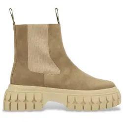 NO NAME für Damen. PNYNVS0 Gravity Chelsea-Stiefel aus braunem Leder (40), Wohnung, Keine, Lässig