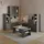 livinity® Piave Universalschrank 30,2 x 120 x 40 cm Anthrazit/Sonoma