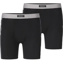 Retro Pants BABISTA "2er Pack Retropants RIOMESSI", Herren, Gr. L-XL, schwarz, Obermaterial: 95% Baumwolle CO. 5% Elasthan EL., Unterhosen
