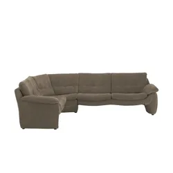 smart Ecksofa ¦ braun ¦ Maße (cm): B: 280 H: 80 T: 255