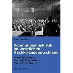Kommunismuskritik im westlichen Nachkriegsdeutschland, Fachbücher