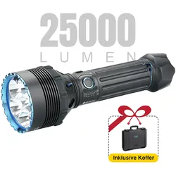 Olight X9R Marauder Leistungsstarke Taschenlampe Schwarz