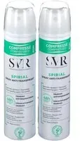 SVR SPIRIAL Spray anti-transpirant Déodorant 2x75 ml