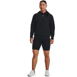 Under Armour Rival Fleece Hoodie Damen 001 black/white 36