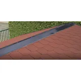 4 Home and Garden Aluminium Firstabdeckung für Satteldächer anthrazit (1 Stück á 2 m)