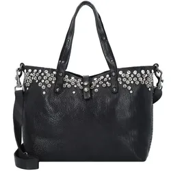 Campomaggi Bella di Notte Shopper Tasche Leder 36 cm  schwarz