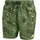 adidas FARM 3-Streifen 5-Inch Badeshorts Crew Green / Black / Semi Spark S