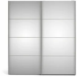 Veto Kleiderschrank 2 Spiegeltüren breite 182 cm, hvit.
