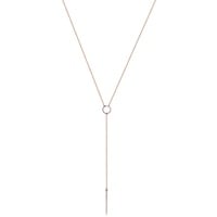 Elli Halskette Damen Y-Kette Geo Minimal in 925 Sterling Silber