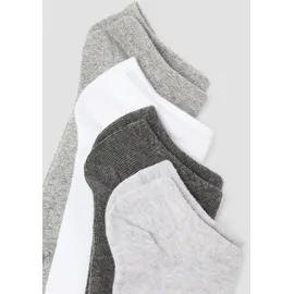 s.Oliver Sneakersocken 4 Paare Grau 39-42