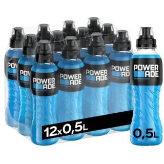 Powerade Mountain Blast Einweg 500 ml (Karton von 12. inkl. 3€ Pfand)