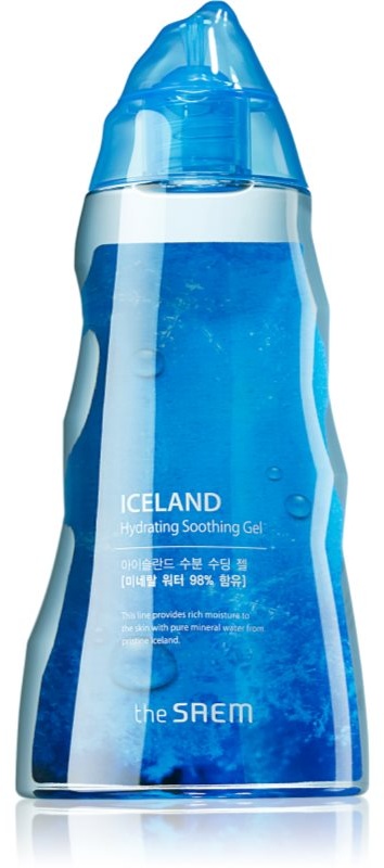 The Saem Iceland beruhigendes feuchtigkeitsspendendes Gel 300 ml