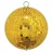 satisfire Spiegelkugel 10cm gold