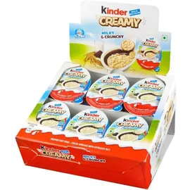 Ferrero | 24x Kinder Creamy, Milky & Crunchy