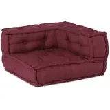 vidaXL Pouf Modular 140 x 36 x 70 cm Kastanienbraun