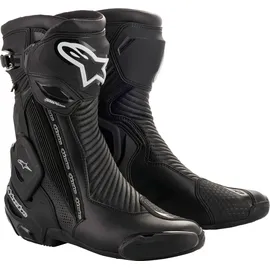 Alpinestars SMX Plus V2, Gore-Tex Motorradstiefel, schwarz-weiss, Größe 43