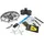 AMEWI M18 Brushless-Drohne mit Kamera & LED-Ring RTF