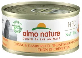 Almo Nature HFC Natural Tonijn en Garnalen (70 gram)  6 x 70 g