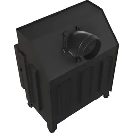 Kratki ZIBI ECO Kamineinsatz Stahl Schwarz