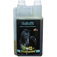 NatuSol Leinöl für Pferde - reich an Omega 3 Fettsäuren -
