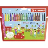 Stabilo Trio A-Z 24 Farben