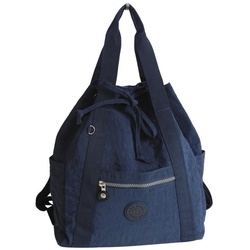 BAG STREET Cityrucksack Bag Street - leichte Damen Rucksackhandtasche blau