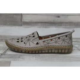 Manitu Damen Slipper Beige 39