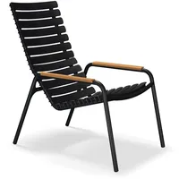 Houe ReCLIPS Loungesessel Aluminiumgestell schwarz