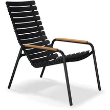 Houe ReCLIPS Loungesessel Aluminiumgestell schwarz