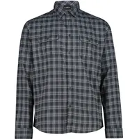 CMP Herren Hemd Man Shirt Antracite-Graffite 58