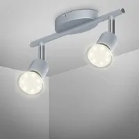 B.K.Licht 1-flg. rund silberfarben