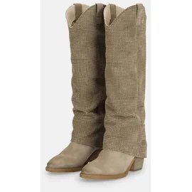 FELMINI Bikerboots Herren Braun/Grau 41