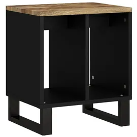 vidaXL Beistelltisch 40x31x46 cm Massivholz Mango & Holzwerkstoff