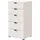 INOSIGN Duero Schubkastenkommode 45 x 95 x 40 cm Weiß