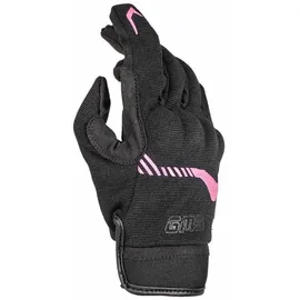 Gms Jet-city Motorradhandschuhe, schwarz-pink, Größe XS
