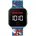 Peers Hardy LED Uhr Blau