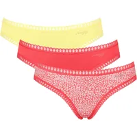 SLOGGI Slip GO Crush Mini 3er Pack in Rot