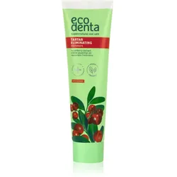 Ecodenta Green Tartar Eliminating erfrischende Zahncreme gegen Zahnstein mit Fluor Geschmack Cranberry 100 ml