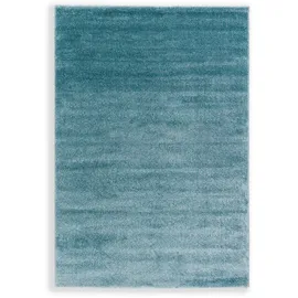 Schöner Wohnen SCHÖNER WOHNEN-Kollektion Webteppich Pure 160 x 230 cm Polypropylen Blau Türkis