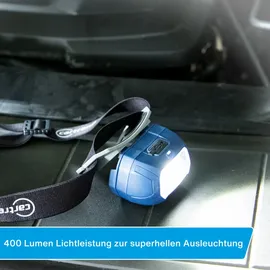 CARTREND LED Stirnlampe Blau