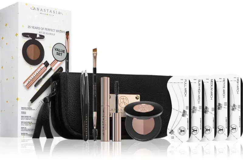 Anastasia Beverly Hills OG Brow Kit Geschenkset Farbton Medium Brown