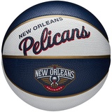 Wilson Mini-Basketball TEAM RETRO, NEW ORLEANS PELICANS, Outdoor, Gummi, Größe: MINI