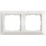 Siemens Indus.Sector Rahmen 2-fach 151x80mm ti/ws 5TG2552-1