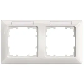 Siemens Indus.Sector Rahmen 2-fach 151x80mm ti/ws 5TG2552-1