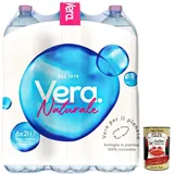 Acqua Vera, acqua Minerale Naturale Natürliches Mineralwasser 6x2Lt Wasser+Polpa