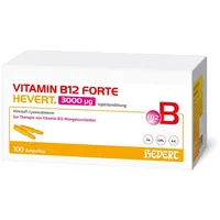 Hevert-Arzneimittel Vitamin B12 forte Hevert 3000 μg Inj.-Lsg.Amp. 100X2 ml